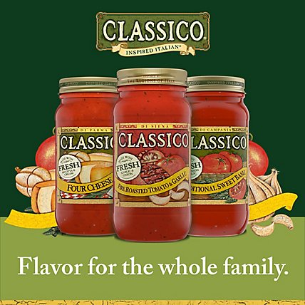 Classico Fire Roasted Tomato & Garlic Pasta Sauce Jar - 24 Oz - Image 7
