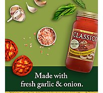 Classico Fire Roasted Tomato & Garlic Pasta Sauce Jar - 24 Oz