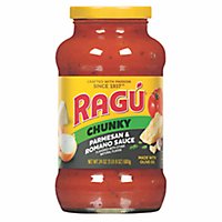 Ragu Chunky Parmesan and Romano Pasta Sauce - 24 Oz - Image 1