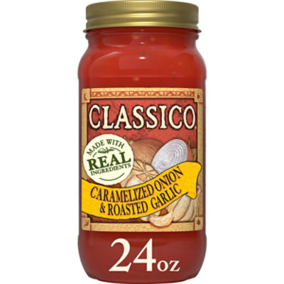 Classico Caramelized Onion & Roasted Garlic Pasta Sauce Jar - 24 Oz - Image 1