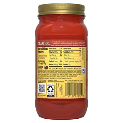 Classico Caramelized Onion & Roasted Garlic Pasta Sauce - 24 Oz - Image 2