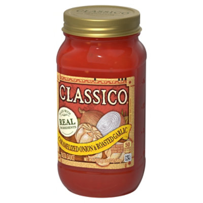 Classico Caramelized Onion & Roasted Garlic Pasta Sauce Jar - 24 Oz - Image 4