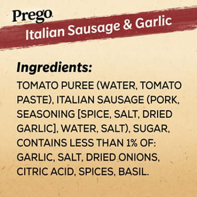 Prego Italian Sausage and Garlic Meat Sauce - 23.5 Oz - Image 5