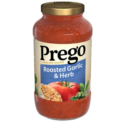 Prego Roasted Garlic & Herb Pasta Sauce - 24 Oz - Image 1