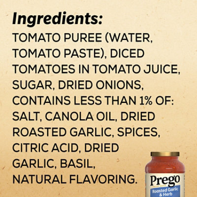 Prego Roasted Garlic & Herb Pasta Sauce - 24 Oz - Image 5
