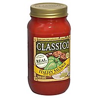 Classico Italian Sausage Pasta Sauce with Peppers & Onions Jar - 24 Oz - Image 7