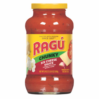 Ragu Chunky Six Cheese Pasta Sauce - 16 Oz - Image 1