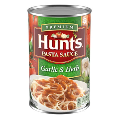 Hunt's Garlic & Herb Pasta Sauce - 24 Oz - Image 1