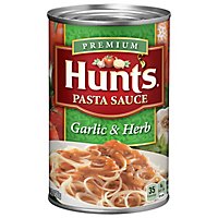 Hunt's Garlic & Herb Pasta Sauce - 24 Oz - Image 1