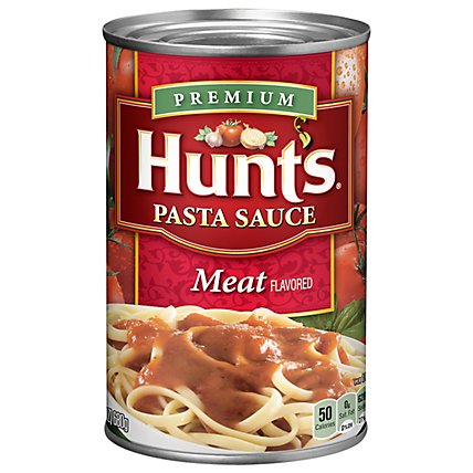 Hunt's Pasta Sauce Meat - 24 Oz - Image 1