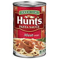 Hunts Pasta Sauce Meat - 24 Oz - Image 1