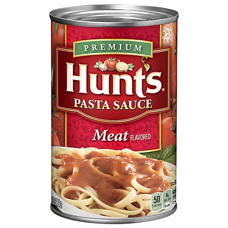 Hunts Pasta Sauce Meat - 24 Oz