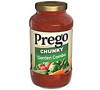 Prego Italian Sauce Chunky Garden Combo - 23.75 Oz
