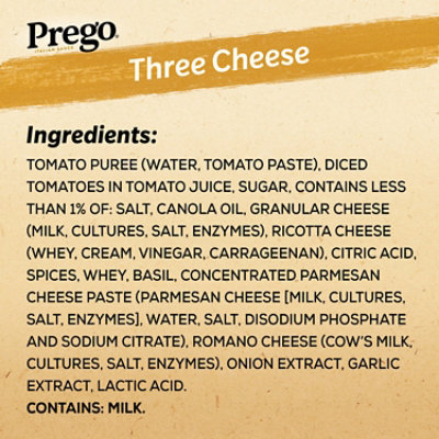 Prego Three Cheese Pasta Sauce - 24 Oz - Image 5