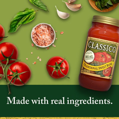Classico Traditional Sweet Basil Pasta Sauce - 24 Oz - Image 5