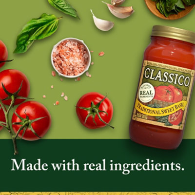 Classico Traditional Sweet Basil Pasta Sauce Jar - 24 Oz - Image 7