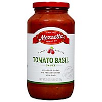 Mezzetta Napa Valley Bistro Pasta Sauce Tomato Basil Jar - 25 Oz - Image 2