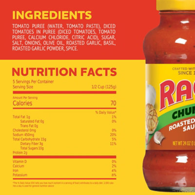 Ragu Chunky Roasted Garlic Pasta Sauce - 24 Oz - Image 5