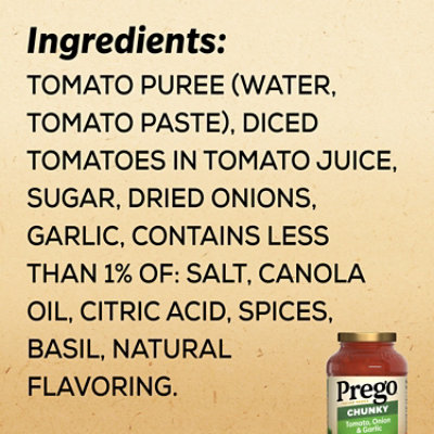 Prego Chunky Tomato - Onion and Garlic Pasta Sauce - 24 Oz - Image 5