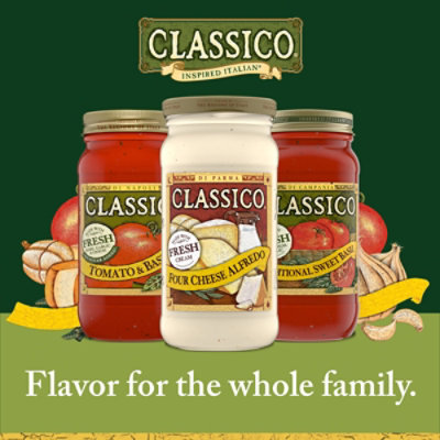 Classico Four Cheese Alfredo Pasta Sauce - 15 Oz. - Image 7