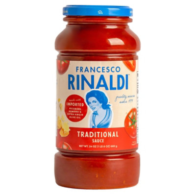 Francesco Rinaldi Pasta Sauce Smooth Original Recipe Jar - 24 Oz - Image 2