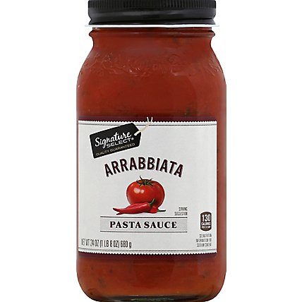 Signature SELECT Pasta Sauce Arrabbiata Jar - 24 Oz - Image 2