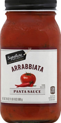 Signature SELECT Pasta Sauce Arrabbiata Jar - 24 Oz - Image 2