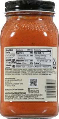 Signature SELECT Pasta Sauce Vodka Jar - 24 Oz - Image 5