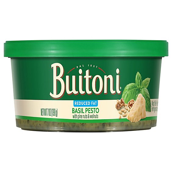 Buitoni Reduced Fat Pesto Basil Pasta Sauce - 7 Oz