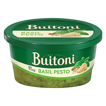 Buitoni Basil Pesto Pasta Sauce Family Size - 11 Oz. - Image 1