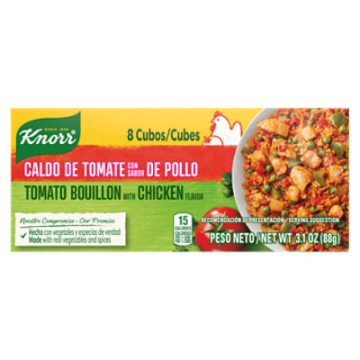 Knorr Bouillon Cubes Tomato Chicken 8 Count - 3.1 Oz - Image 2