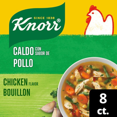 Knorr Cubes Bouillon Chicken Box 8 Count - 3.1 Oz - Safeway