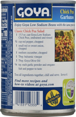 Goya Peas Chick Premium Low Sodium Can - 15.5 Oz - Image 6