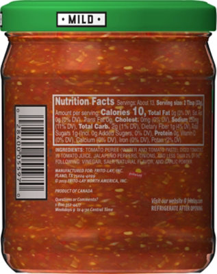 TOSTITOS Salsa Chunky Mild - 15.5 Oz - Image 6