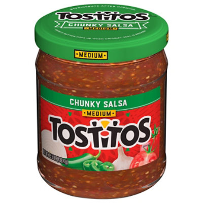 TOSTITOS Salsa Chunky Medium - 15.5 Oz - Image 3