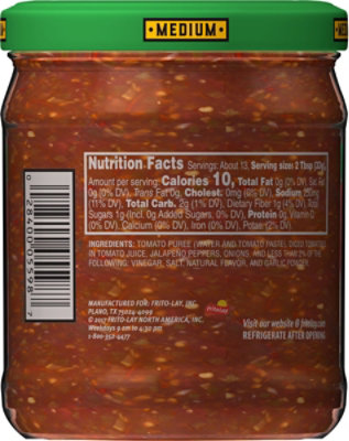 TOSTITOS Salsa Chunky Medium - 15.5 Oz - Image 6