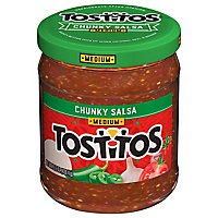 TOSTITOS Salsa Chunky Medium - 15.5 Oz - Image 1
