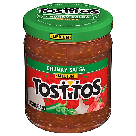 TOSTITOS Salsa Chunky Medium - 15.5 Oz