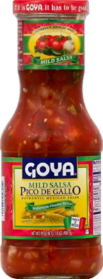 Goya Salsa Pico de Gallo Mild Jar - 17.6 Oz - Image 2