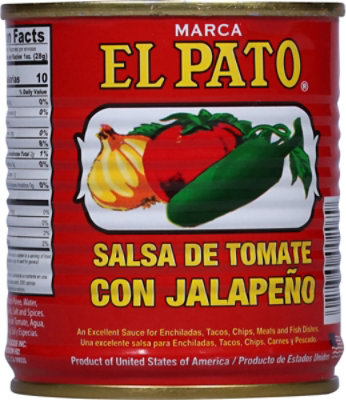 El Pato Tomato Sauce with Jalapeno Can - 7.75 Oz - Image 5