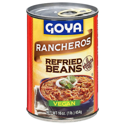Goya Beans Refried Pinto Rancheros Can - 16 Oz - Image 2