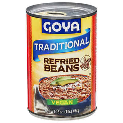 Goya Beans Pinto Refried Traditional - 16 Oz - Image 2