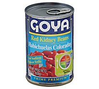 Goya Prime Premium Beans Kidney Red Low Sodium Can - 15.5 Oz