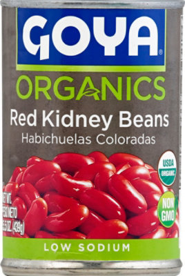 Goya Beans Kidney Red Can - 15.5 Oz