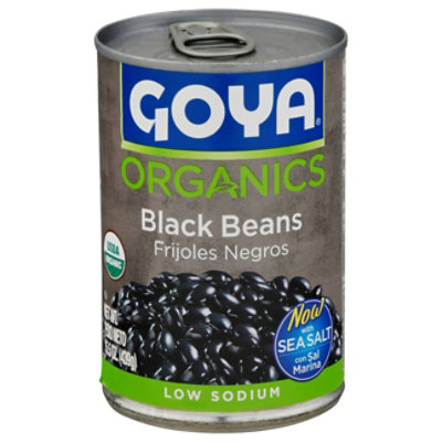 Goya Beans Organic Black Can - 15.5 Oz - Image 3