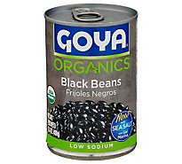 Goya Beans Organic Black Can - 15.5 Oz