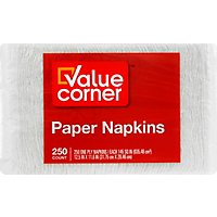 Value Corner Napkins 1-Ply Wrapper - 200 Count - Image 2