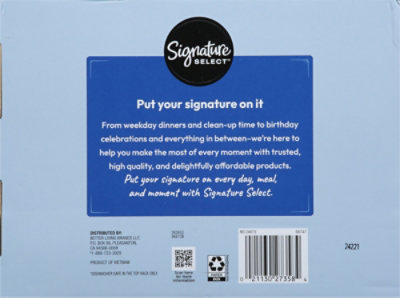 Signature SELECT Flatware Everyday Assorted Heavy Duty Forks Knives & Spoons - 288 Count - Image 2