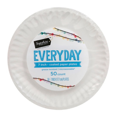 Dixie Everyday Printed Paper Plates, 10-1/16 - 26 count