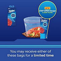 Ziploc Brand Freezer Bags Quart With Grip N Seal Technology - 19 Count - Image 4